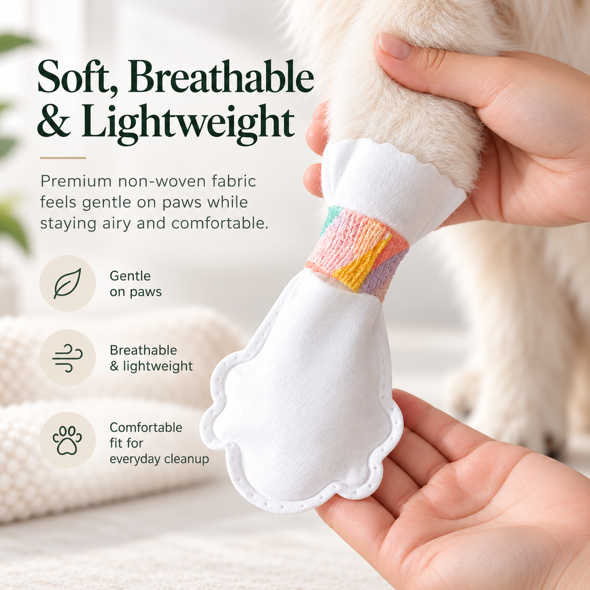 CleanPaws™ Disposable Paw Covers