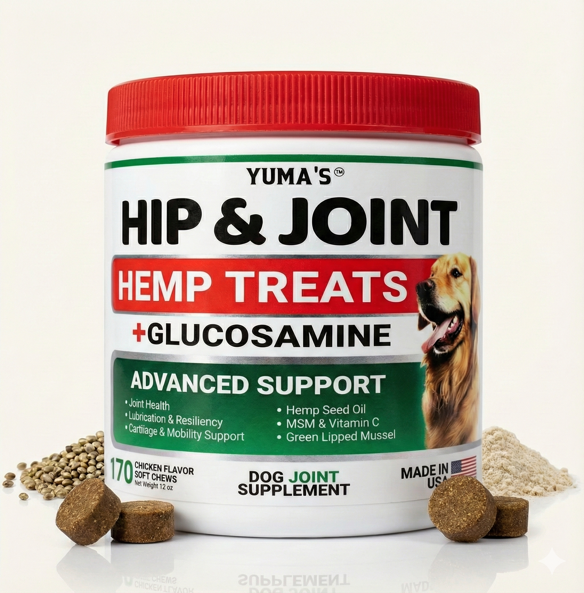 CouchJump™ Hip & Joint Mobility Chews