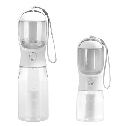 <strong>Water, Treats & Waste Bags—All in One Bottle</strong>